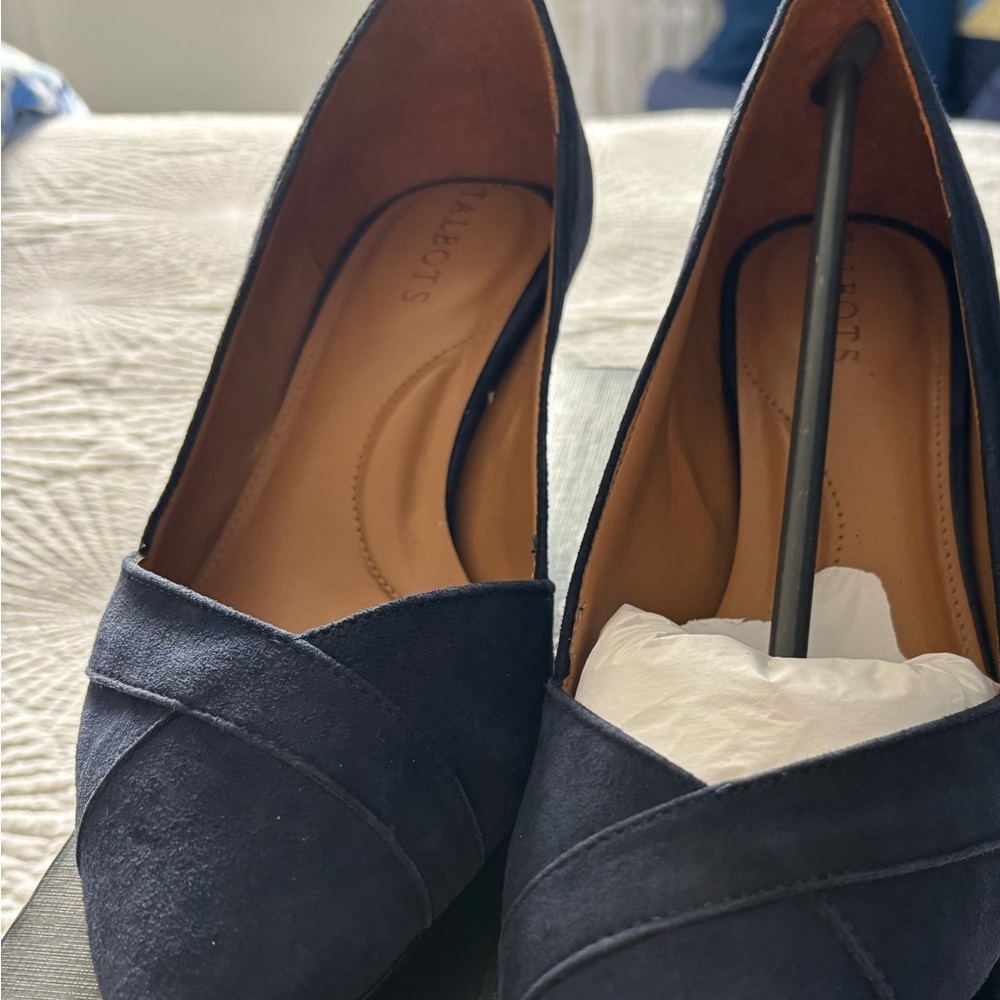 Elegant Navy Blue Women's Shoes